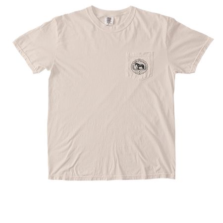 Pocket Tees, a Ivory Comfort Colors Pocket Tee