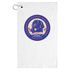 Newfie Drool Towel, a White Golf Towel