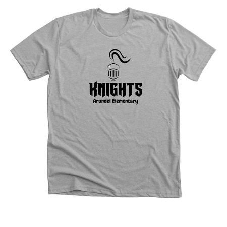 KNIGHTS Tee and Sweatshirt, a Athletic Heather Premium Unisex Tee