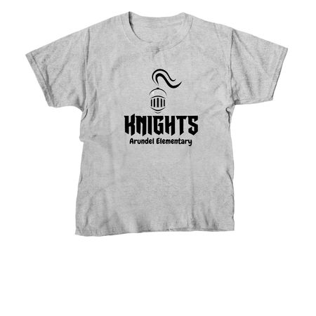 KNIGHTS Tee and Sweatshirt, a Sport Grey Youth Unisex Tee