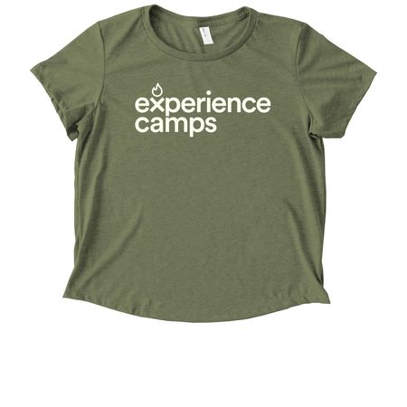 Sweet Ts, a Olive You Green Allmade Eco Triblend Women?s Scoop Neck Tee