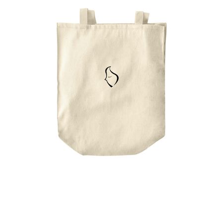 Anew Face Tote Bags, a Natural Over-the-Shoulder Shopping Tote Bag