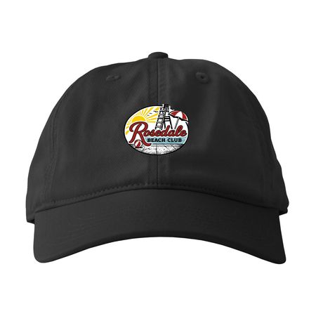 RBC on a Hat, a Black Printed Eco Baseball Cap
