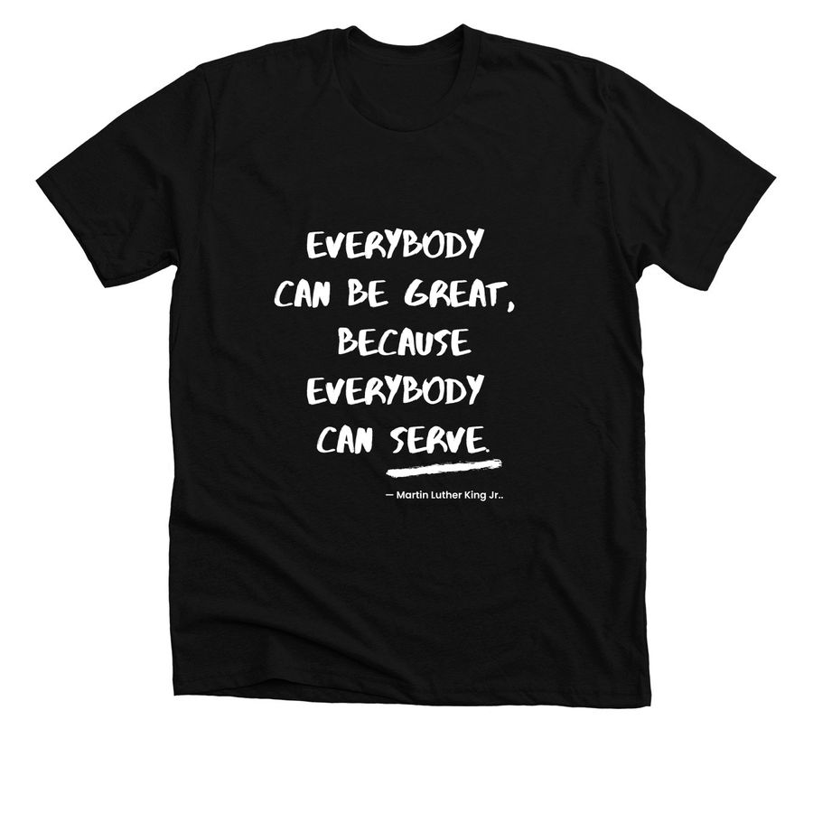 Quotable t-shirt - Adult, a Solid Black Blend Premium Unisex Tee