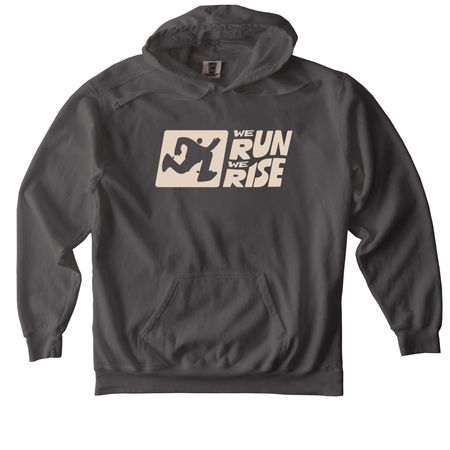 PLAIN LOGO T-SHIRTS AND SWEATSHIRTS, a Pepper Comfort Colors Pullover Hoodie