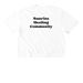 WOODLAND POWWOW GIRLIE Tees + Sweatshirts, a White Comfort Colors Boxy Tee (back-view)