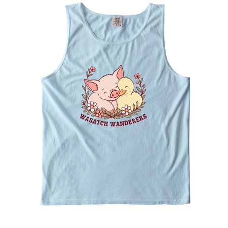 Better Together, a Chambray Comfort Colors Tank Top
