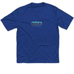 Performance T-Shirts, a True Royal Classic Performance Tee (back-view)