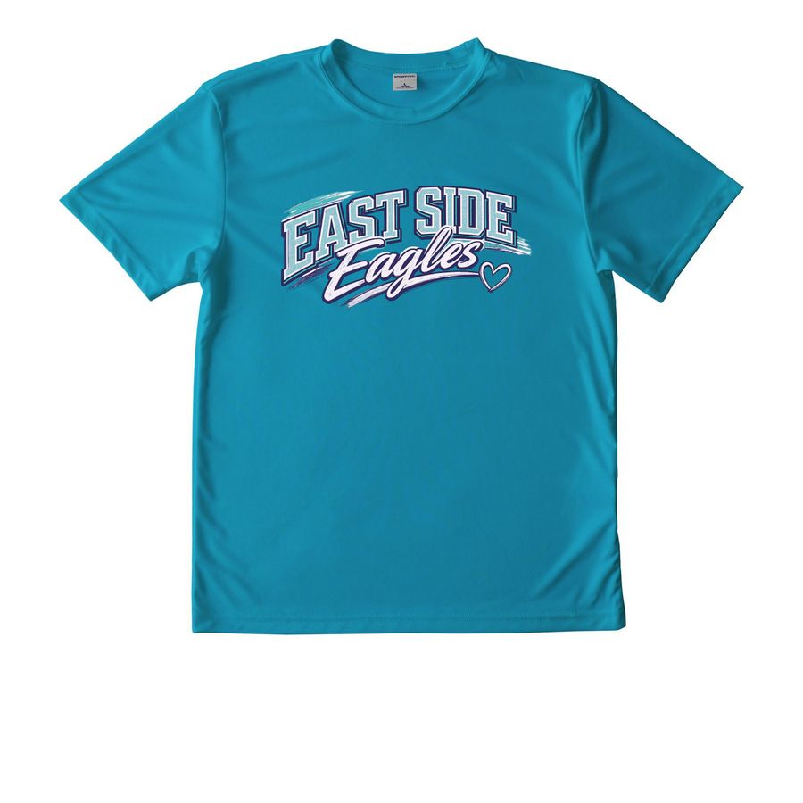 East Side - Performance&nbsp;, a Atomic Blue Youth Performance Tee