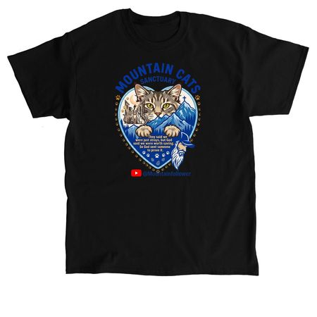 They are not just strays, a Black Classic Unisex Tee