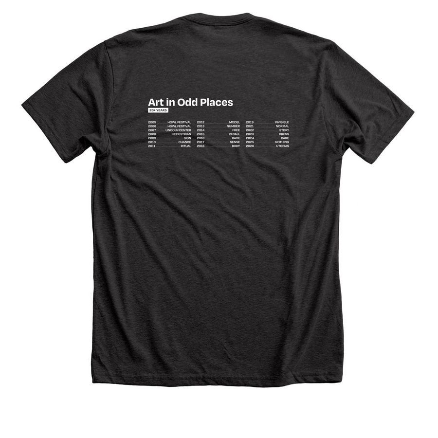 AiOP 20+ Years | Dark, a Dark Grey Heather Premium Unisex Tee