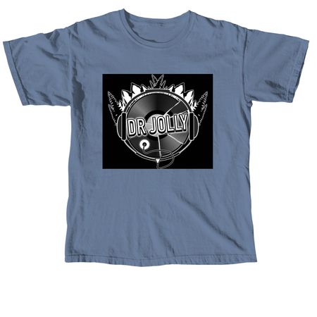 DR JOLLY, a Blue Jean Comfort Colors Unisex Tee