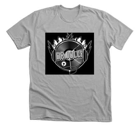 DR JOLLY, a Athletic Heather Premium Unisex Tee