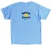 Scatter Kindness Shirt, a Carolina Blue Classic Unisex Tee (back-view)
