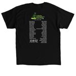 Disaster! Show Shirts, a Black Classic Unisex Tee (back-view)