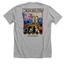 NEVER FORGET 09/11/01, a Athletic Heather Premium Unisex Tee (back-view)
