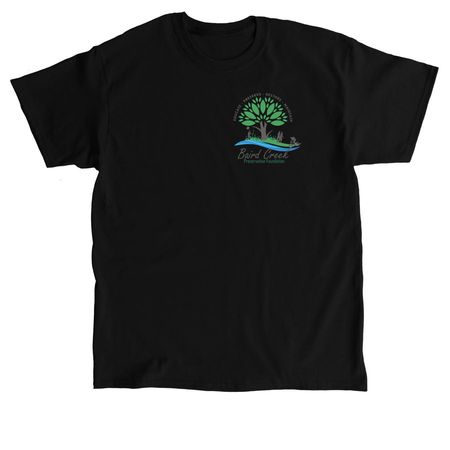 Baird Creek Logo Shirt, a Black Classic Unisex Tee