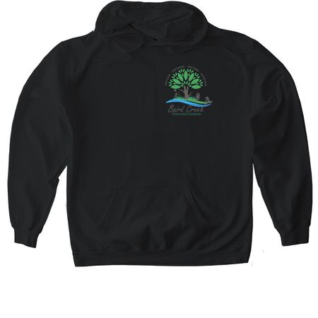 Baird Creek Logo Shirt, a Black Gildan Softstyle Pullover Hoodie