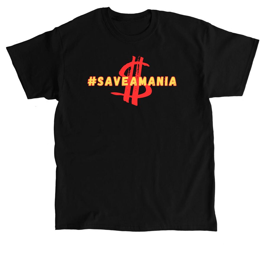 #SAVEAMANIA Collection, a Black Classic Unisex Tee