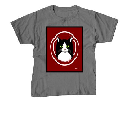 My Cat, a Charcoal Youth Unisex Tee