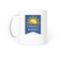 WMCA Kindness Inspires Mugs, a White Coffee Mug (back-view)