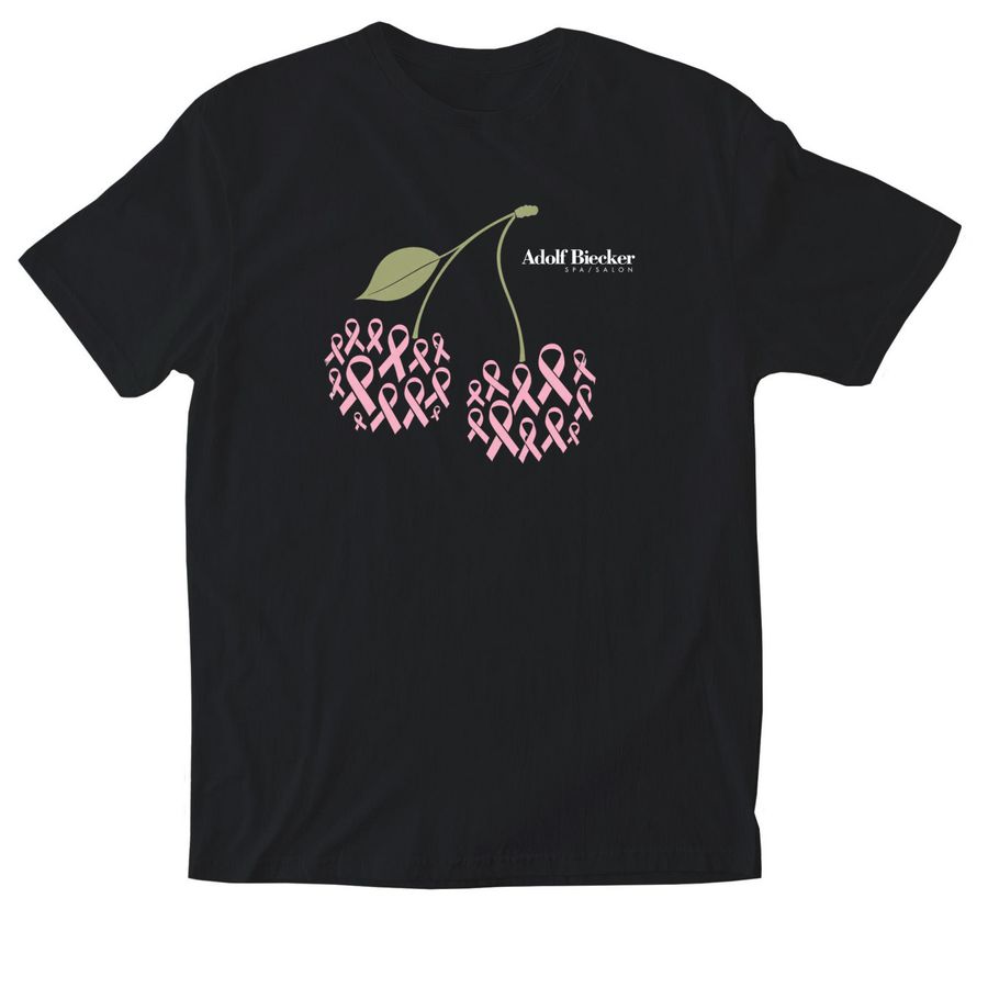 Breast Cancer Awareness!, a Black Softstyle Cotton Tee