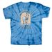 Whimsey's World (apparel), a Baby Blue Classic Tie Dye Tee