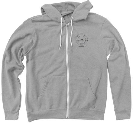 Celebrate ACO Appreciation Week, a Athletic Heather Zip Up Hoodie
