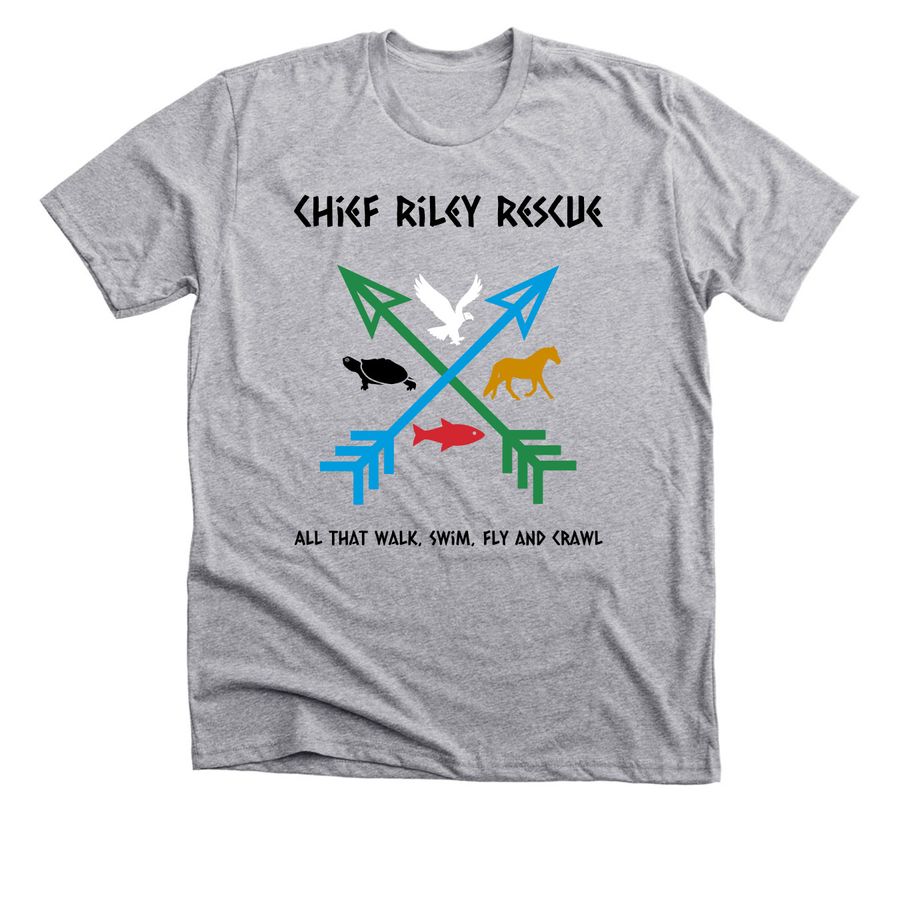 Rock a Tee for Chief Riley&nbsp;, a Athletic Heather Premium Unisex Tee