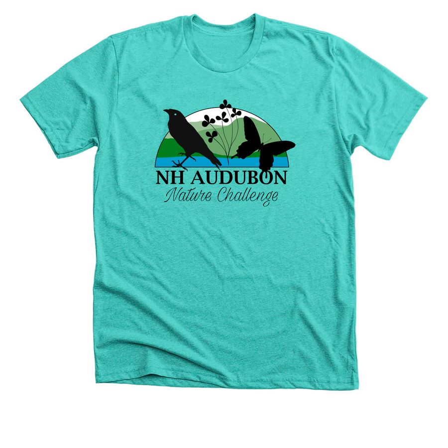 NH Audubon Nature Challenge, a Heather Sea Green Premium Unisex Tee