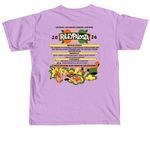 2026 Rileypalooza Event Shirt, a Neon Violet Comfort Colors Unisex Tee (back-view)