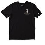 For our future, a Black Nike Dri-FIT Jersey Blend Performance Tee (back-view)