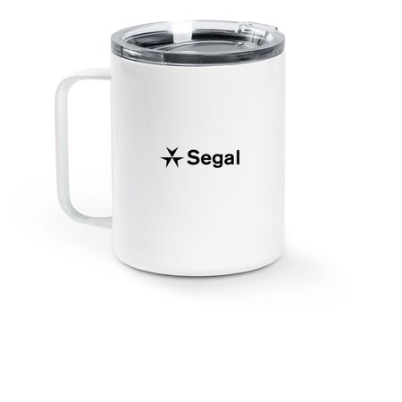 Women's Leadership Council 2026, a White Stainless Steel Travel Mug (back-view)