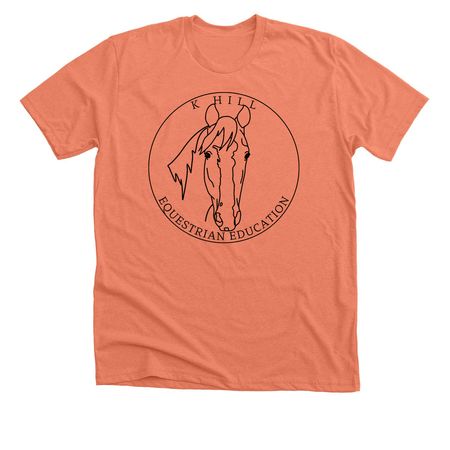 Support KHEE in Style - Sizzle Version, a Heather Sunset Premium Unisex Tee