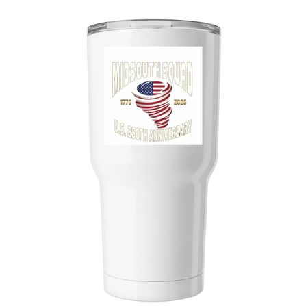 Midsouth drinking cup, a White Insulated Tumbler