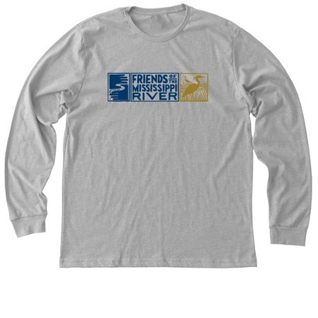FMR Logo Shirt, a Athletic Heather Premium Long Sleeve Tee
