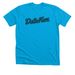 DataFam Outline Design Shirts, a Neon Blue Premium Unisex Tee