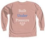 Diamond, a Peachy Comfort Colors Long Sleeve Tee (back-view)