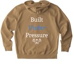 Diamond, a Latte Stanley/Stella Unisex Cultivator 2.0 Zip Up Pullover Hoodie (back-view)