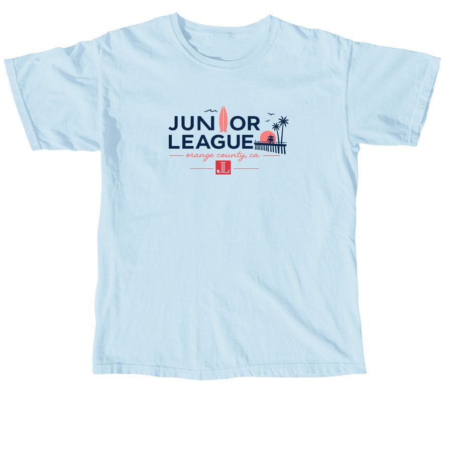 JLOCC Coastal Collection, a Chambray Comfort Colors Unisex Tee