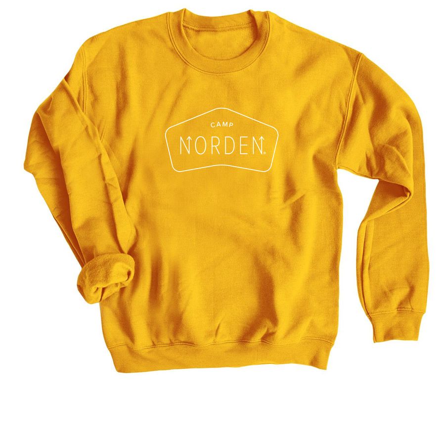 Camp Norden - Gold Shirts & Sweatshirts, a Gold Crewneck Sweatshirt