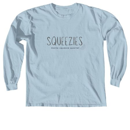 Squeezies, a Chambray Comfort Colors Long Sleeve Tee