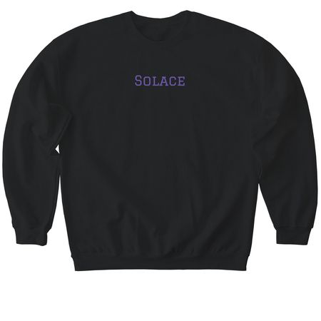 Mental Health Matters, a Black Softstyle Crewneck Sweatshirt