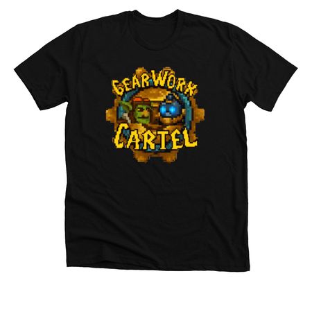 GearWorx Cartel Official Tee!, a Solid Black Blend Premium Unisex Tee