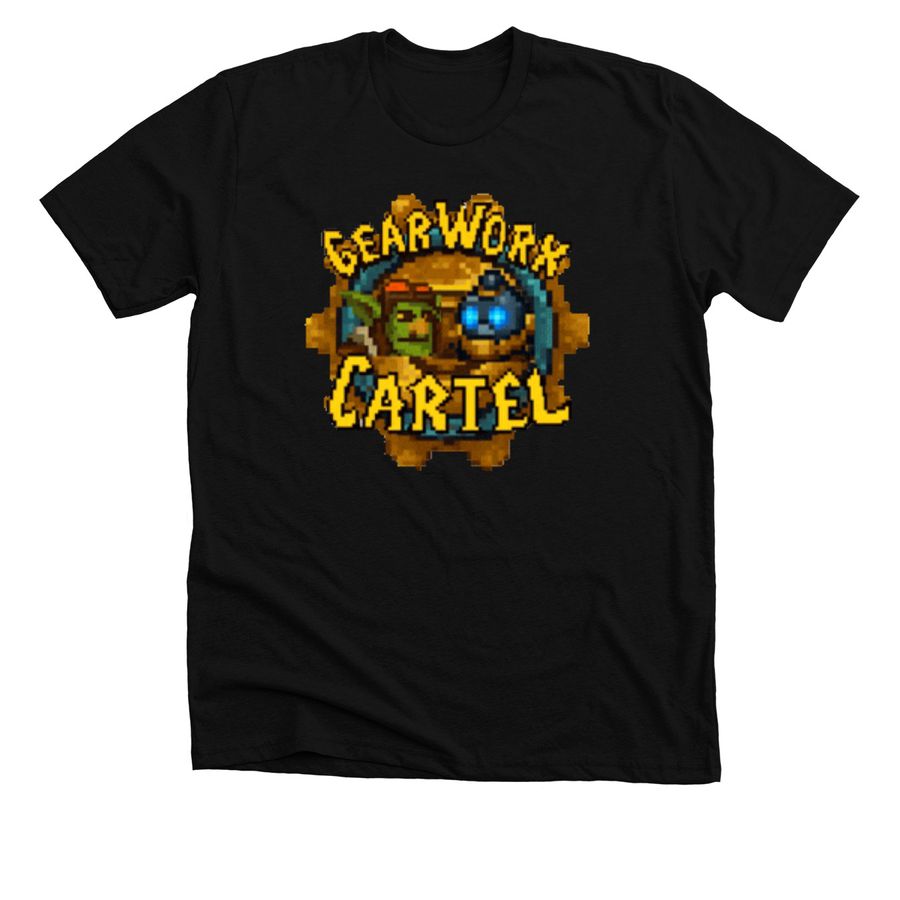 GearWorx Cartel Official Tee!, a Solid Black Blend Premium Unisex Tee