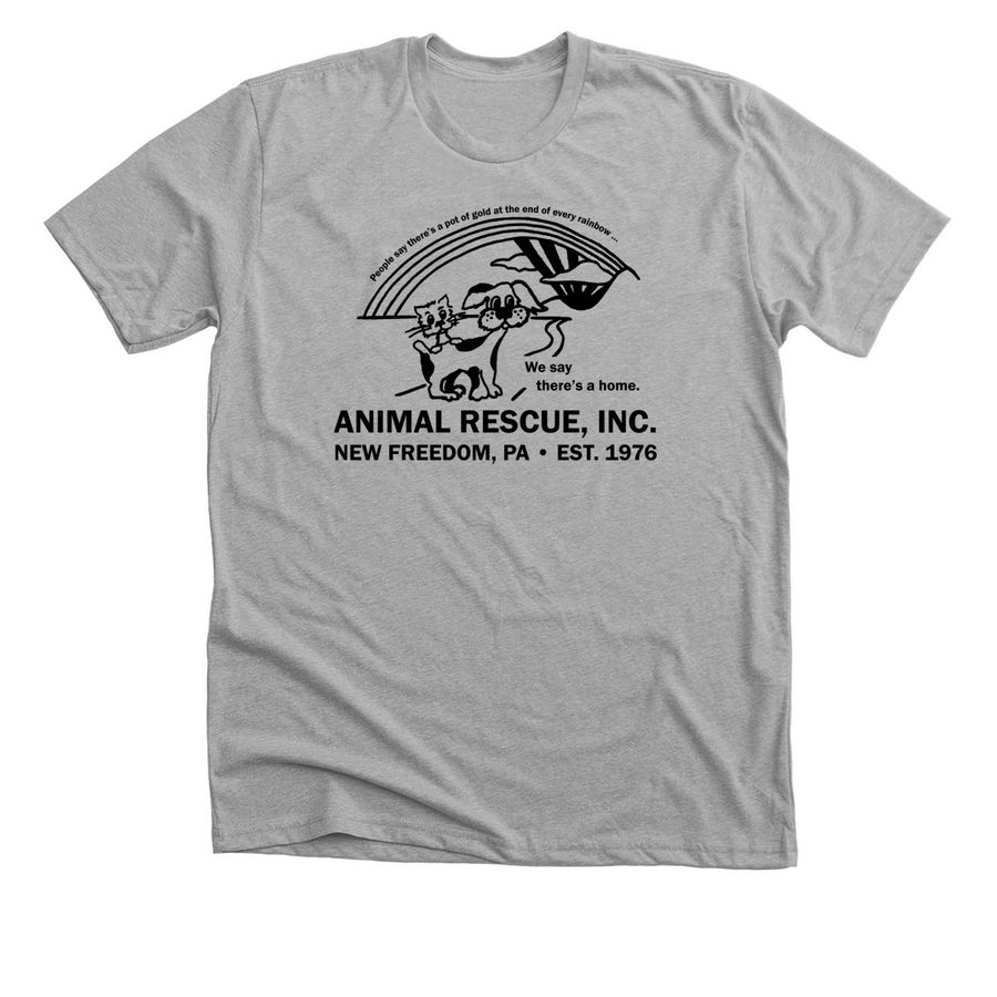 Throw Back Apparel Fundraiser, a Athletic Heather Premium Unisex Tee