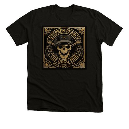 STEPHEN PEARCY of RATT Dogg Mob Hollywood Tee, a Solid Black Blend Premium Unisex Tee