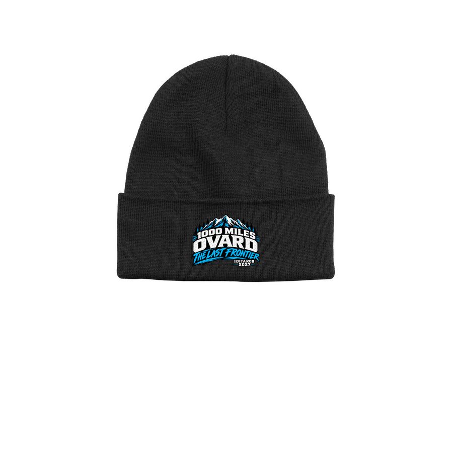 Ovard The Last Frontier, a Black Printed Base Camp Beanie