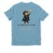 North Star Microschool Shirt Fundraiser, a Arctic Blue Allmade Organic Cotton Unisex Tee (back-view)