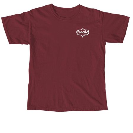 Pretty Things, a Brick Comfort Colors Unisex Tee (back-view)